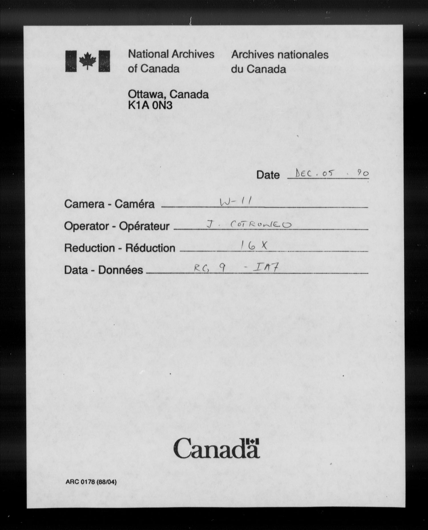 Titre : Guerre de 1812 : Bas-Canada, Contrles nominatifs et tats de solde, RG 9 1A7 - N d'enregistrement Mikan : 185975 - Microforme : t-10377