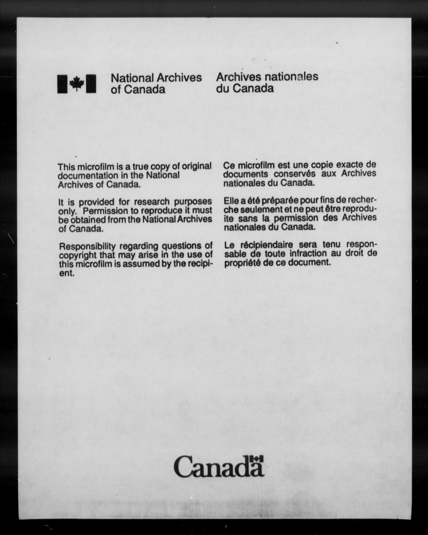 Titre : Guerre de 1812 : Haut-Canada, Recensements, contrles nominatifs et tats de solde, RG 9 1B7 - N d'enregistrement Mikan : 186035 - Microforme : t-10381