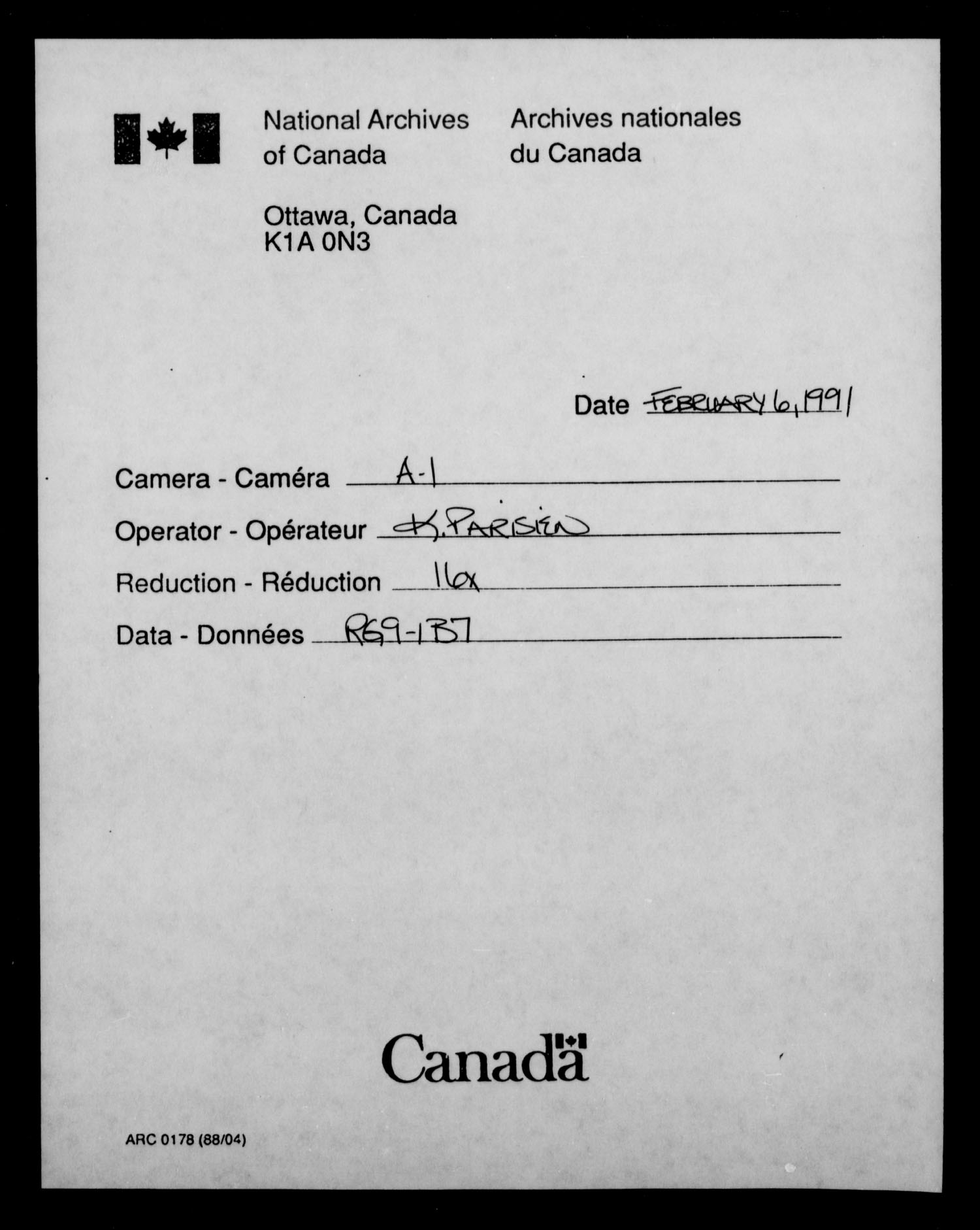 Titre : Guerre de 1812 : Haut-Canada, Recensements, contrles nominatifs et tats de solde, RG 9 1B7 - N d'enregistrement Mikan : 186035 - Microforme : t-10384