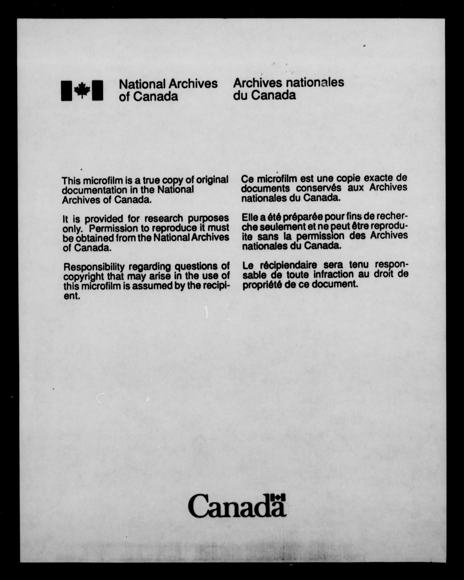Titre : Guerre de 1812 : Haut-Canada, Recensements, contrles nominatifs et tats de solde, RG 9 1B7 - N d'enregistrement Mikan : 186035 - Microforme : t-10384