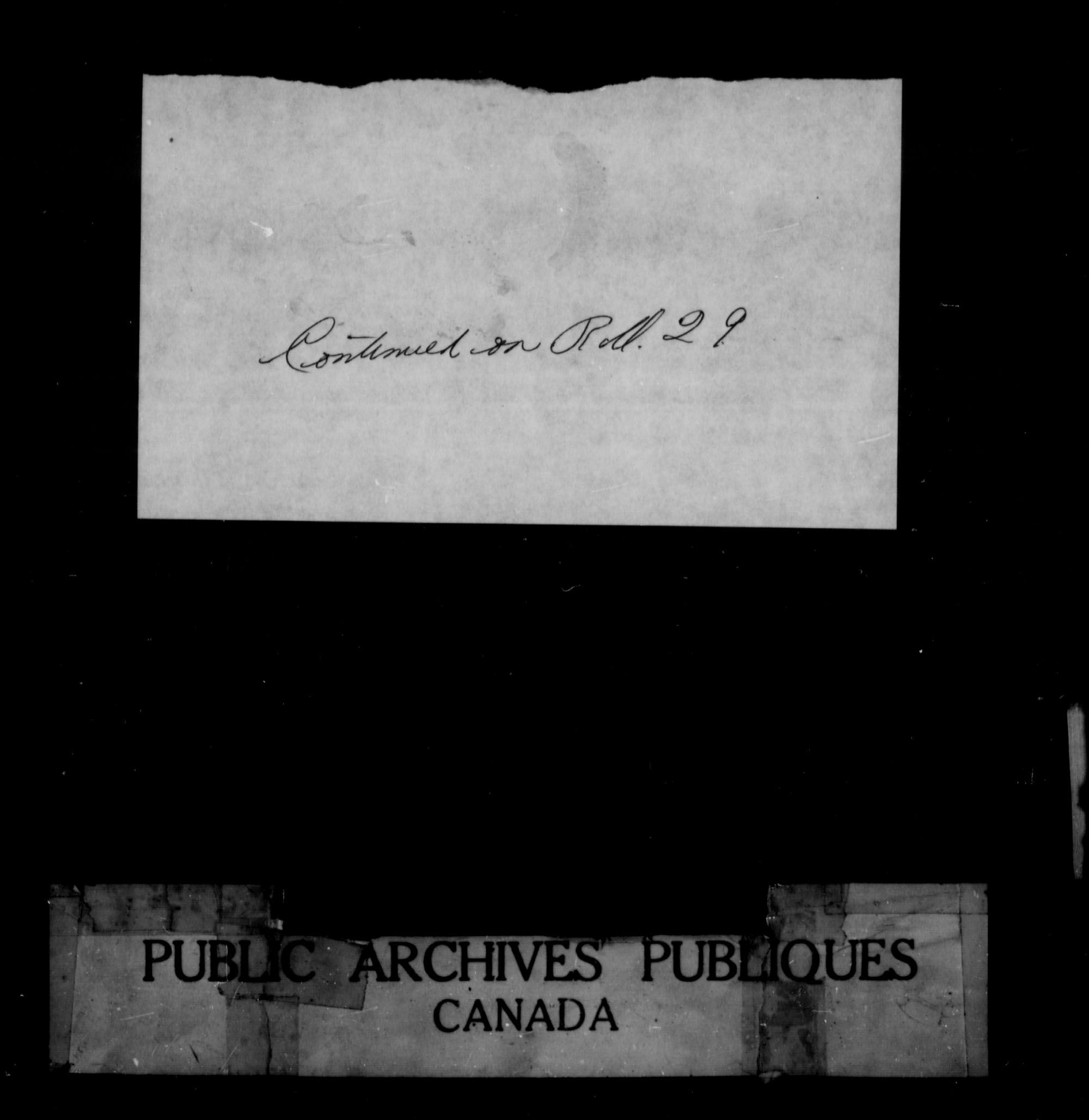 Titre : Demandes de terres du Haut-Canada (1763-1865) - N d'enregistrement Mikan : 205131 - Microforme : c-1636