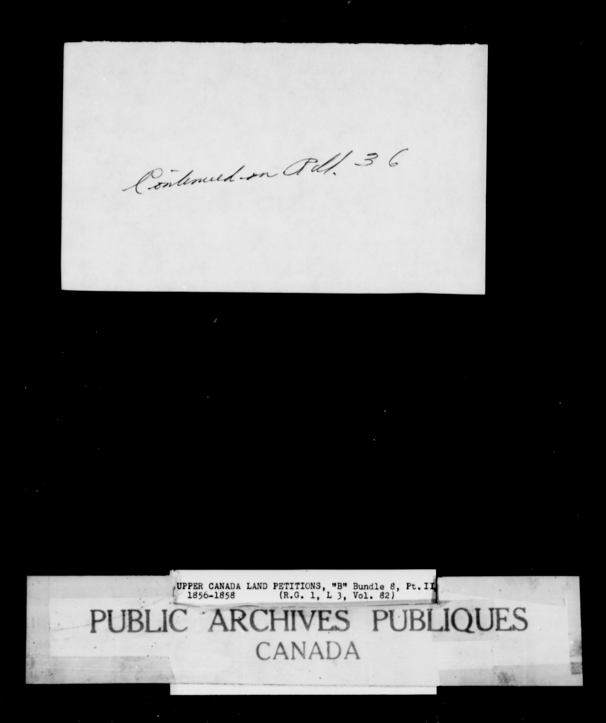 Title: Upper Canada Land Petitions (1763-1865) - Mikan Number: 205131 - Microform: c-1643