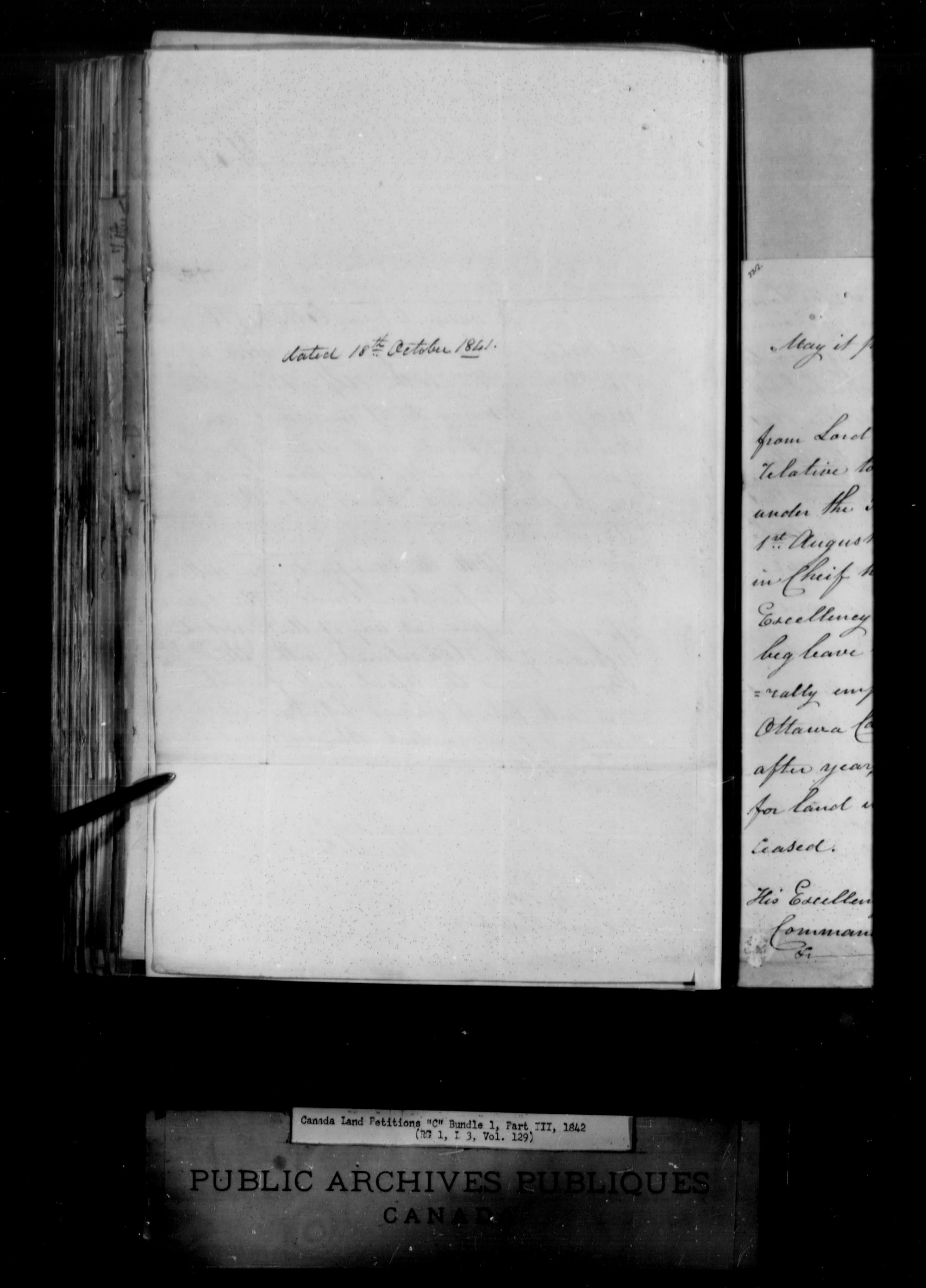 Title: Upper Canada Land Petitions (1763-1865) - Mikan Number: 205131 - Microform: c-1732