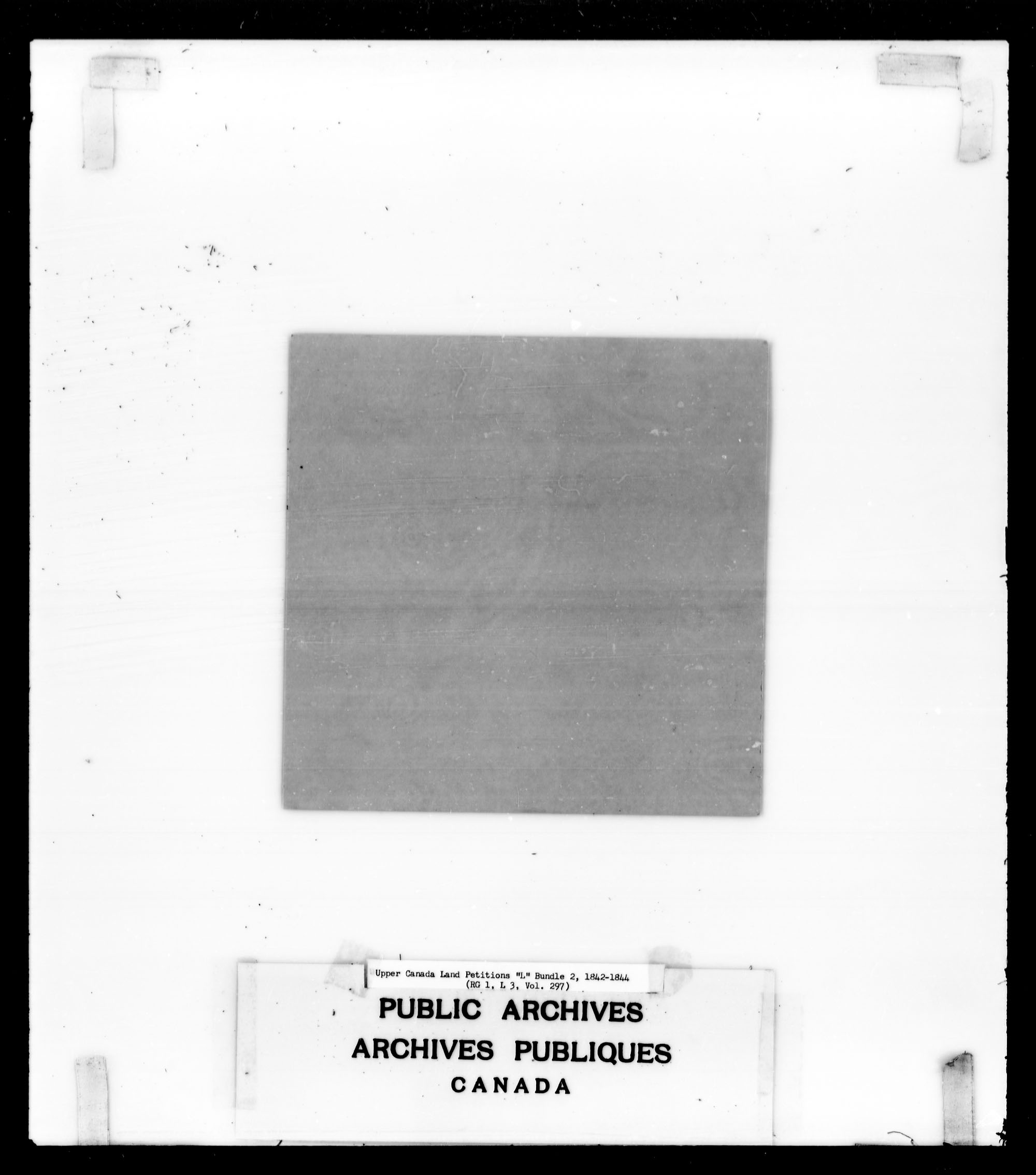 Title: Upper Canada Land Petitions (1763-1865) - Mikan Number: 205131 - Microform: c-2132