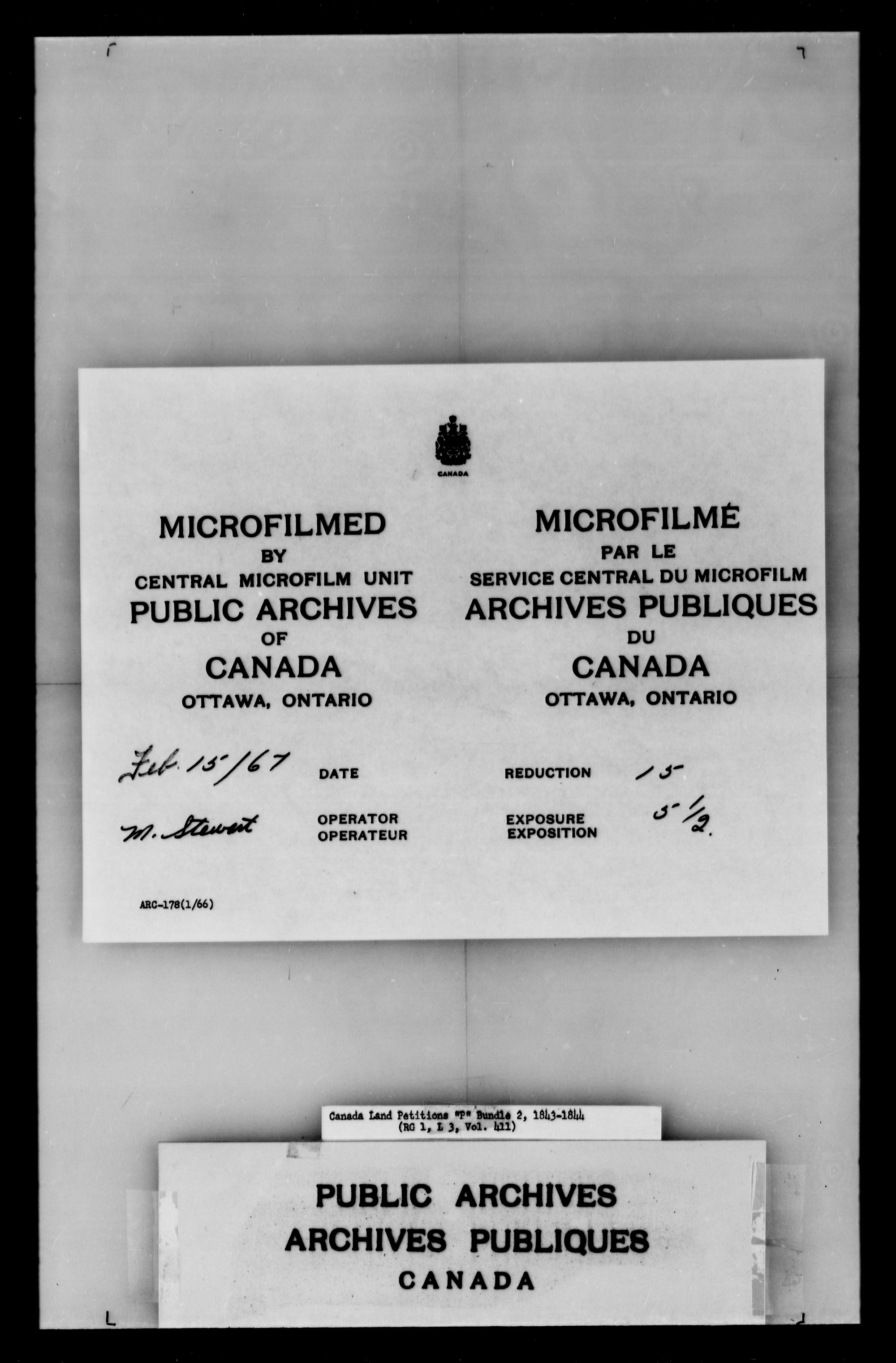 Titre : Demandes de terres du Haut-Canada (1763-1865) - N d'enregistrement Mikan : 205131 - Microforme : c-2734