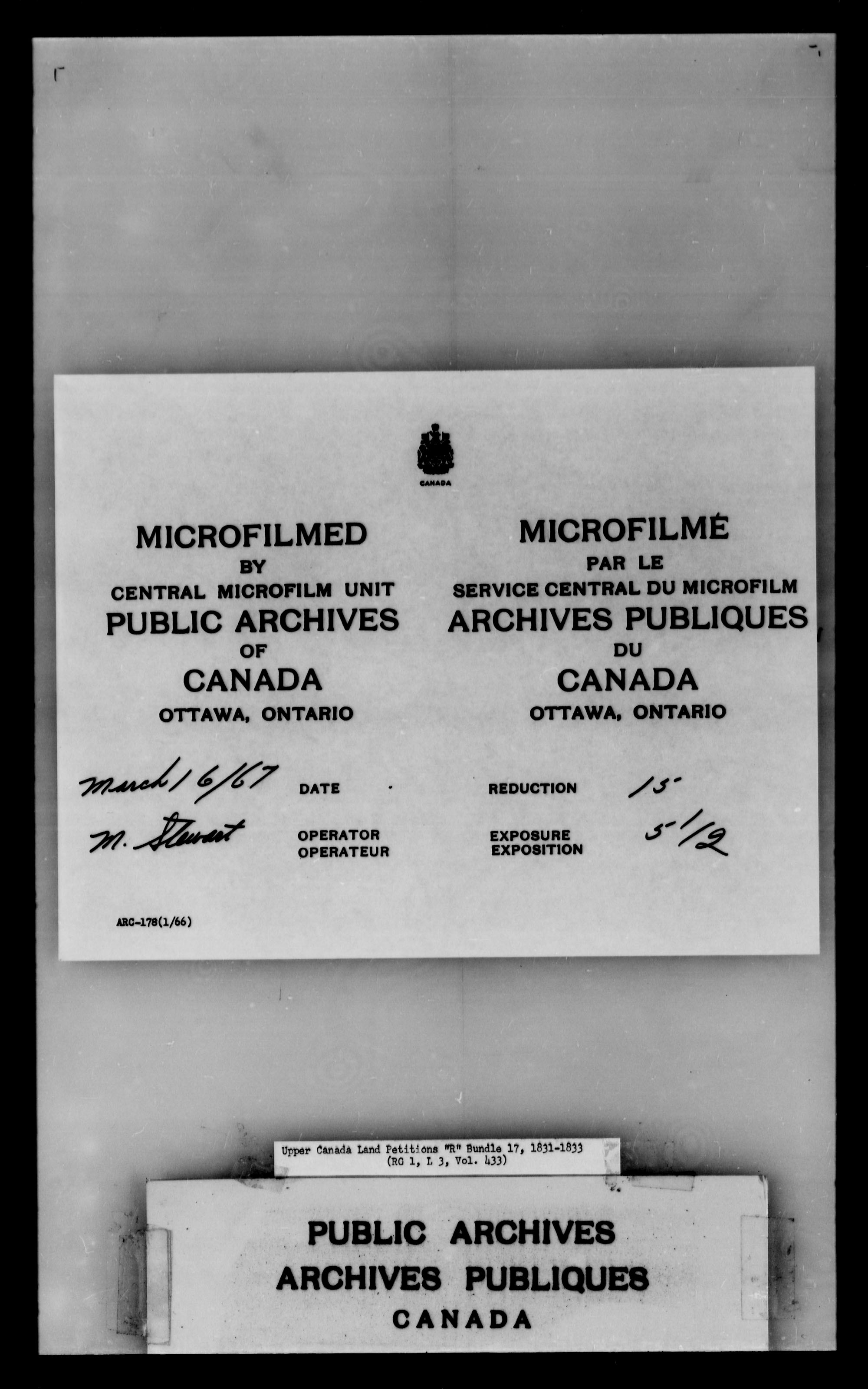 Title: Upper Canada Land Petitions (1763-1865) - Mikan Number: 205131 - Microform: c-2746