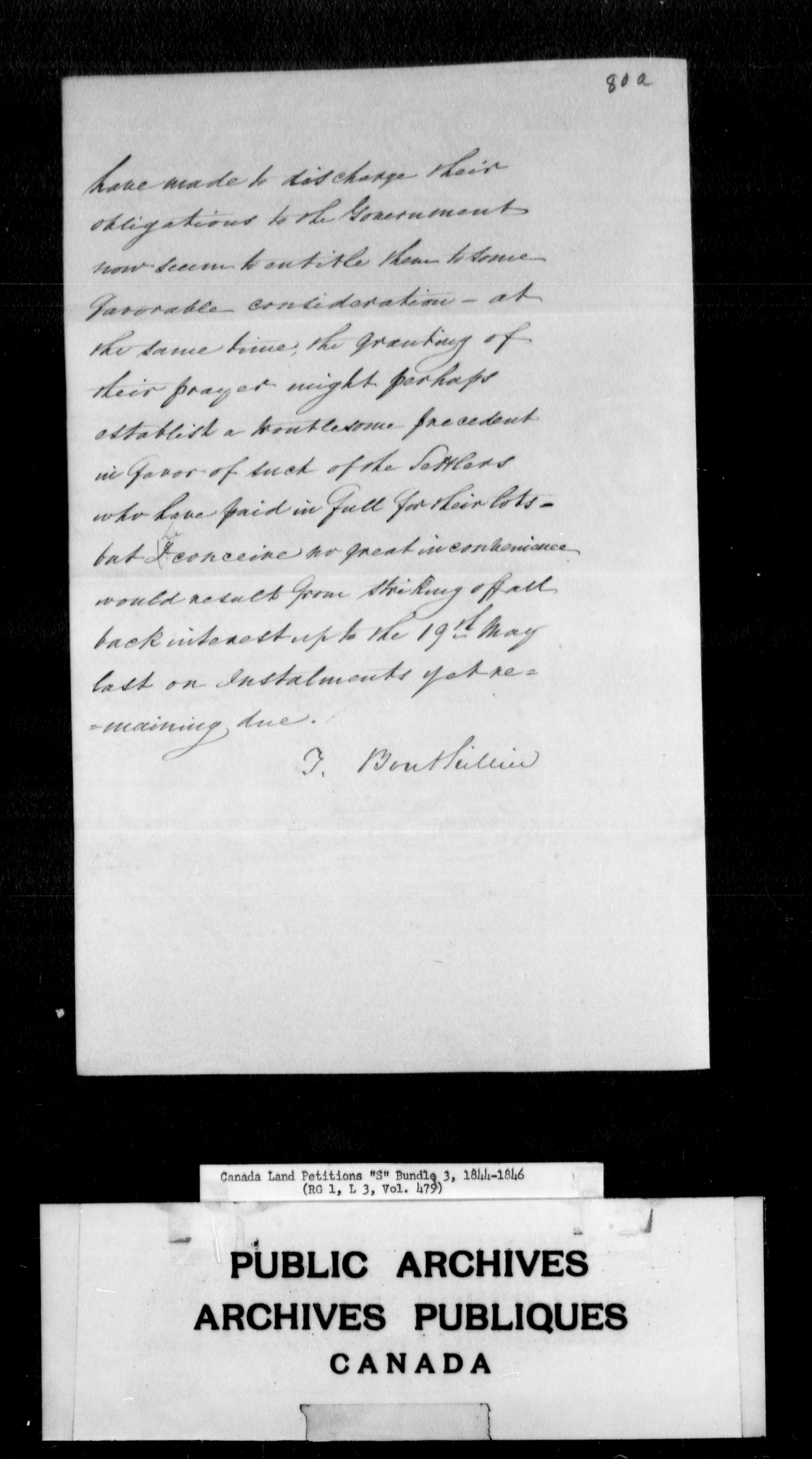 Title: Upper Canada Land Petitions (1763-1865) - Mikan Number: 205131 - Microform: c-2823