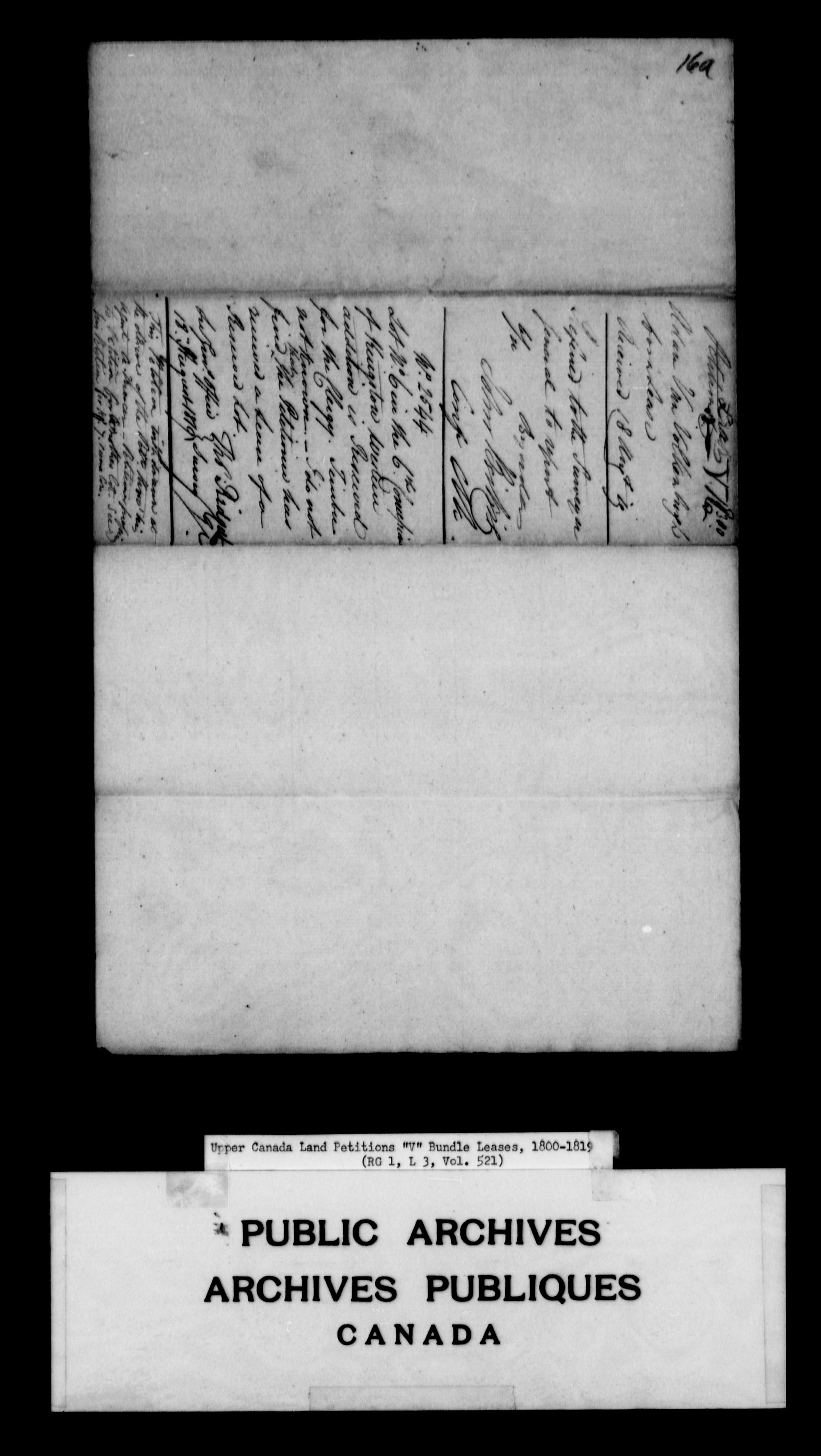 Title: Upper Canada Land Petitions (1763-1865) - Mikan Number: 205131 - Microform: c-2950